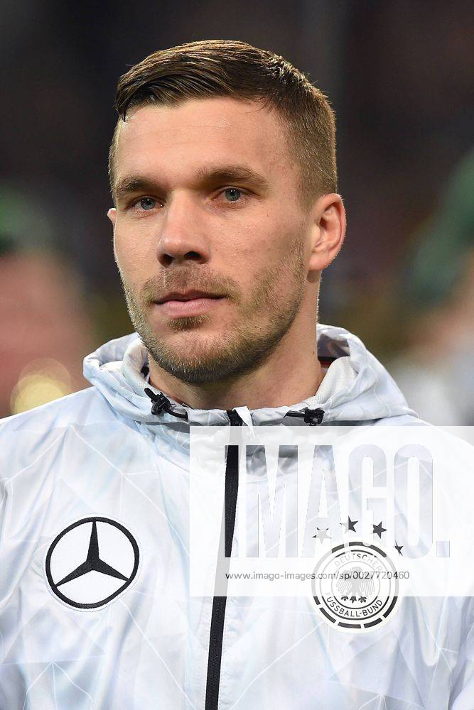 Fußball Länderspiel Deutschland - England am 22.03.2017 im Signal Iduna Park in Dortmund Lukas Podolski ( Deutschland ) xRx