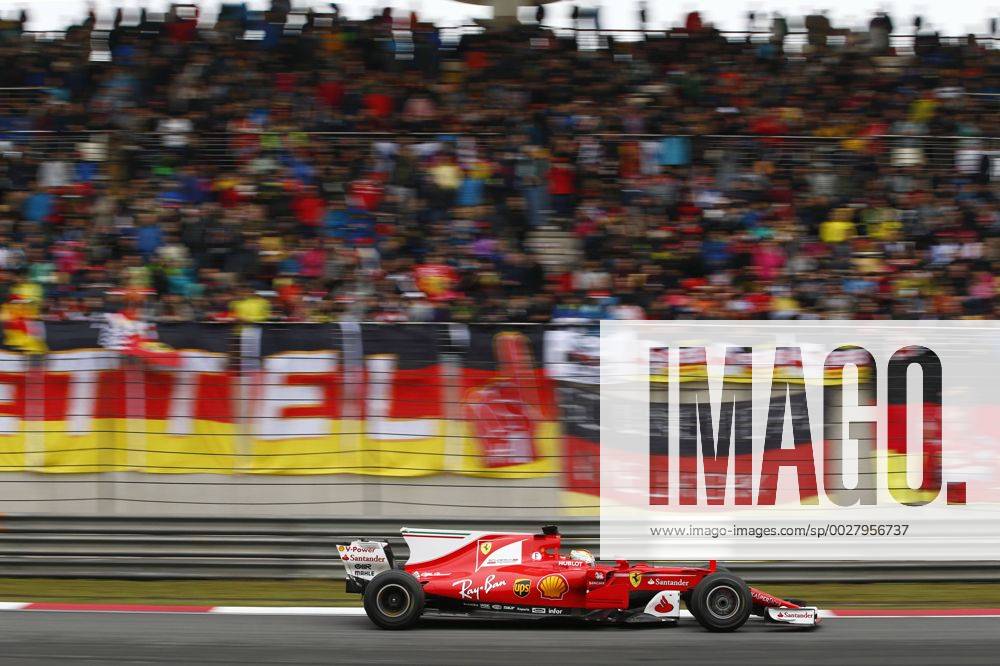 Shanghai: Motorsports: FIA Formula One World Championship WM Weltmeisterschaft 2017 Chinese Formula One Grand Prix Shanghai Circuit on April 08, 2017 in Shanghai, China. (Photo by Hoch Zwei) 5 Sebastian Vettel (GER, Scuderia Ferrari), Shanghai China