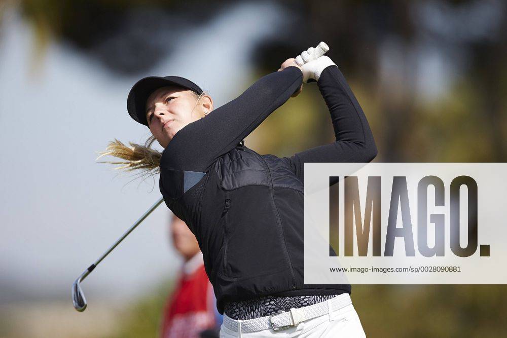 Danish golfer Kristine Emily during the first day of the Mediterranean Ladies Golf Open at Terramar Golf Club in Sitges, Barcelona, northeastern Spain, 20 April 2017. The tournament tuns until the upcoming 23 April. MEDITERRANEAN LADIES OPEN !ACHTUNG: NUR REDAKTIONELLE NUTZUNG!