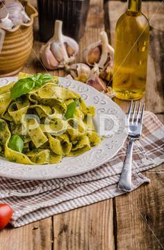 Pasta with basil pesto, very simple and delicious. Pesto from olive oil, basil, nuts and parmasan pasta, pesto, food, basil, sauce, italian, green, spaghetti, plate, healthy, spinach, tagliatelle, white, dish, cheese, cuisine, meal, cooking, herb, tasty, traditional, italy, gourmet, dinner, lunch, restaurant, oil, parmesan, fresh, background, eating, leaf, fettuccine, homemade, diet, garlic, vegetarian, closeup, vegetable, photography, mediterranean, parmasan, milan, olive, bio, organic