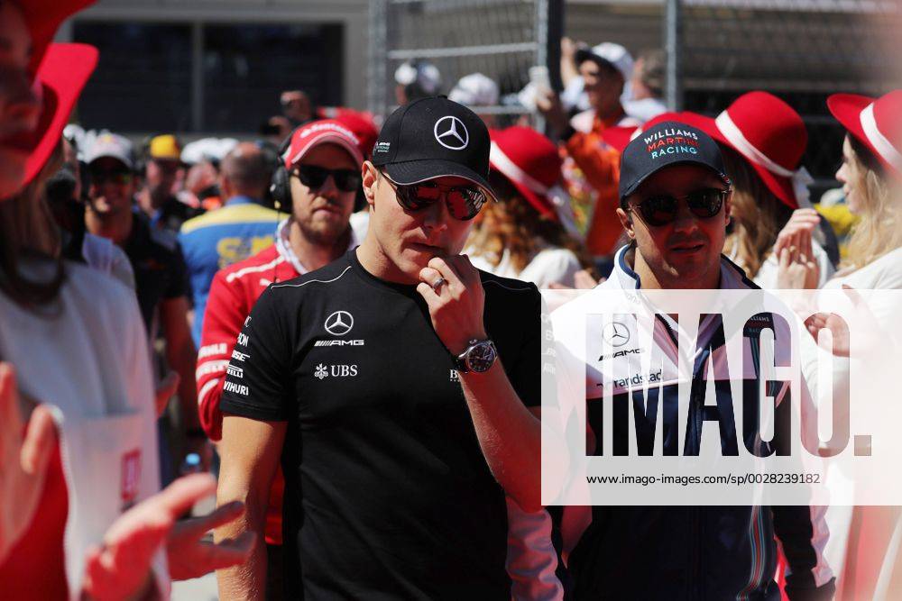 Russian Grand Prix, Sochi 27 - 30 April 2017 30.04.2017 - Valtteri Bottas (FIN) Mercedes AMG F1 W08 and Felipe Massa (BRA) Williams FW40