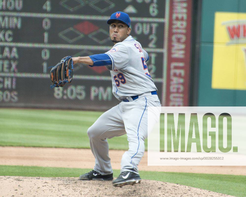 Washington, District of Columbia, United States of America - New York Mets relief pitcher Fernando Salas (59) pitches in the sixth inning against the Washington Nationals at Nationals Park in Washington, D.C. on Sunday, April 30, 2017. The Nationals won the game 23 - 5..Credit: CNP New York Mets vs Washington Nationals - ZUMAs152 78320100st