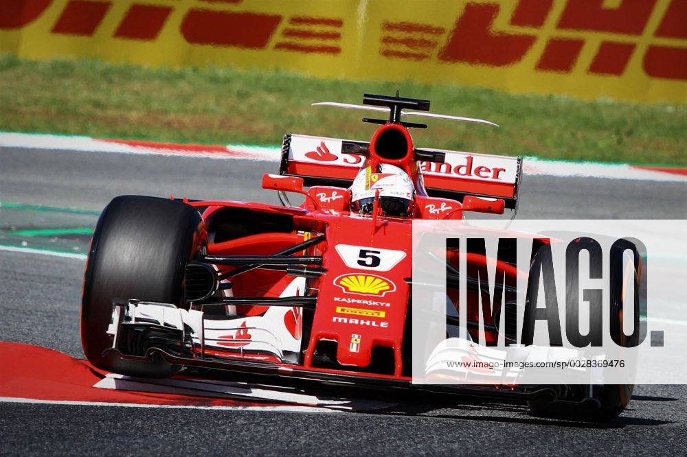 - SPORT Sebastian Vettel, Scuderia Ferrari, formula 1 GP, Spanien in Barcelona 12.05.2017 Photo:mspb Fabian Werner Sebastian Vettel, formula 1 GP, Spanien
