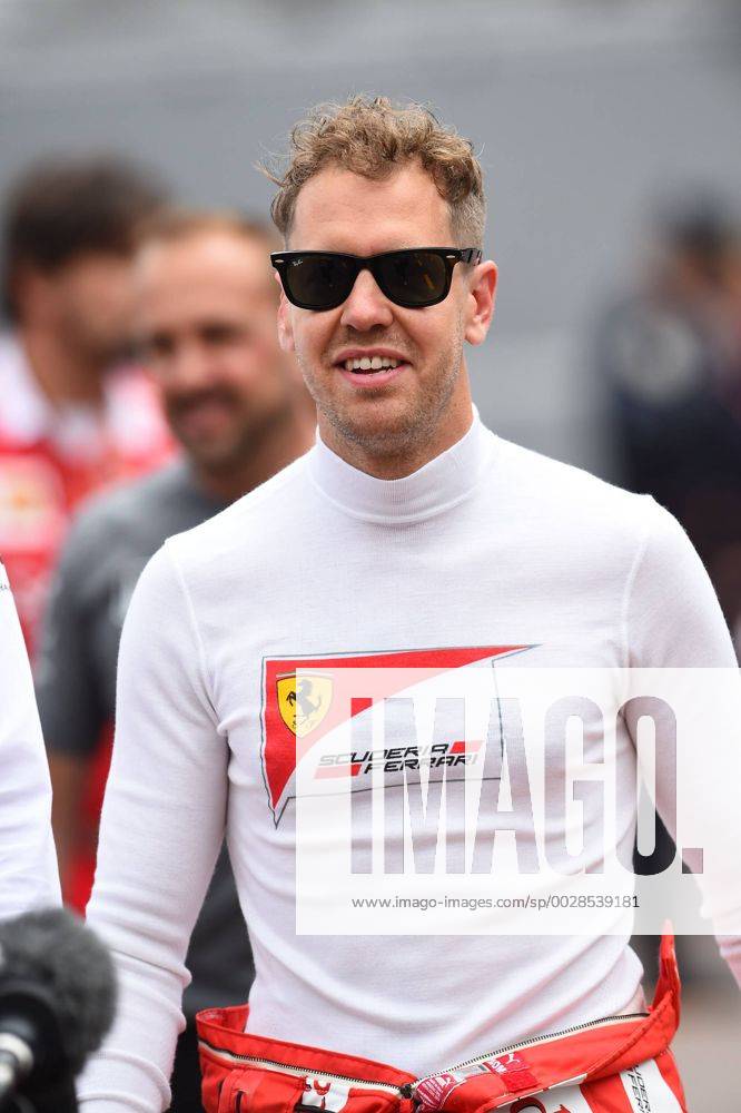 Sebastian Vettel (Scuderia Ferrari), Grosser Preis von Monaco 2017, Freies Training, Motorsport, Formel 1, 25.05.2017, Monte Carlo
