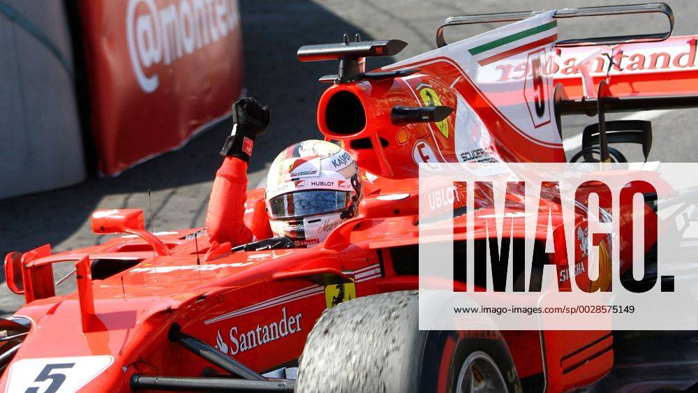 - SPORT Sebastian Vettel, Scuderia Ferrari, Jubel, formula 1 GP, Monaco 28.05.2017 Photo:mspb Fabian Werner Sebastian Vettel, formula 1 GP, Monaco