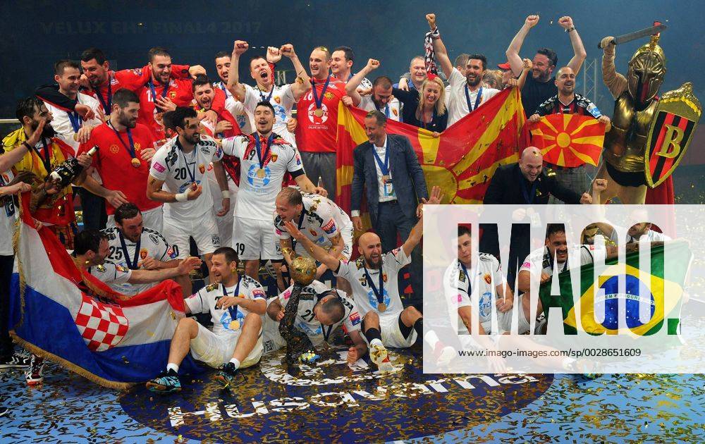 - SPORT Paris SG vs HC Vardar Skopje Köln (GER). Lanxess-Arena (Kölnarena), 4.6.2017 Handball, Finale des VELUX EHF Final 4, EHF Men s Champions League Final Four CL-Gewinner HC Vardar Skopje