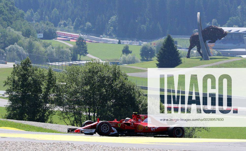 Kimi Raiikkoenen, Scuderia Ferrari, formula 1 GP, Austria in Spielberg, 07.07.2017 Photo:mspb Thomas Melzer Kimi Raikkoenen, formula 1 GP, Austria