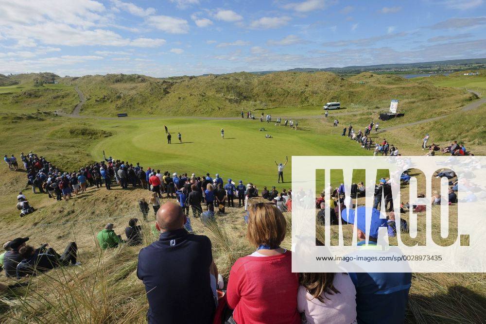July 8th 2017, Portstewart Golf Club, Portstewart, Northern Ireland; Dubai Duty Free Irish Open Golf Championship, Day 3; A great family day out watching the third round of the Irish Open Golf at Portstewart Golf Course Cookex ActionPlus11898887
