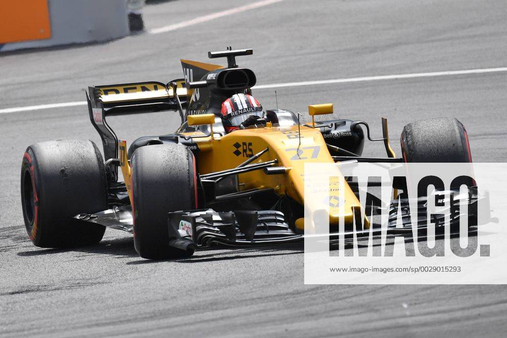 Nico HUELKENBERG,HÜLKENBERG (GER,Renault F1 Team), in seinem Rennwagen, Aktion,Rennen. Formel 1:GP von Oesterreich, Red Bull Ring Zeltweg,Spielberg,Saison 2017,am 09.07.2017.