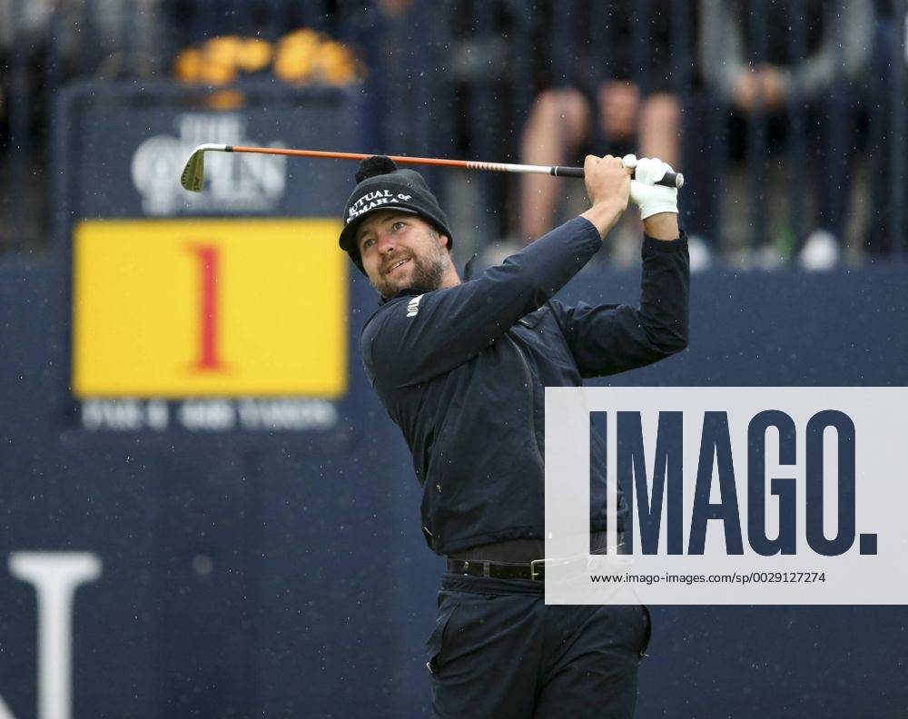 20th July 2017, Royal Birkdale Golf Club, Southport, England; The 146th Open Golf Championship ; First round ; Ryan Moore (USA) tees off in the first group on the tee at 635am Blunsdenx ActionPlus11903870