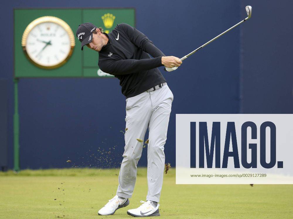 20th July 2017, Royal Birkdale Golf Club, Southport, England; The 146th Open Golf Championship ; First round ; Thomas Pieters (BEL) strikes his tee shot on the opening hole of the first round Blunsdenx ActionPlus11903890