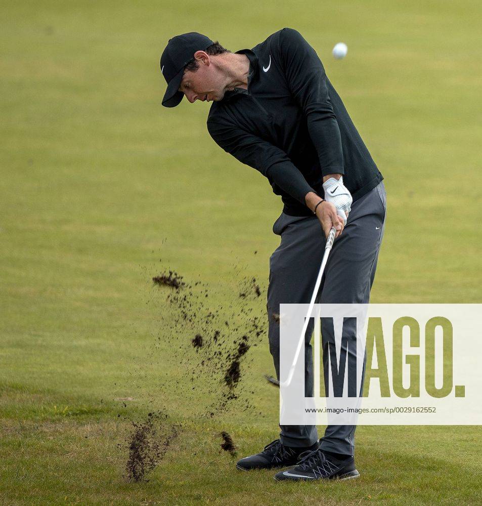 Rory McIlroy hits on the 1st at the 146th Open Championship at Royal Birkdale Golf Club, Southport, England on July 22, 2017. LON2017072202 HUGOxPHILPOTT