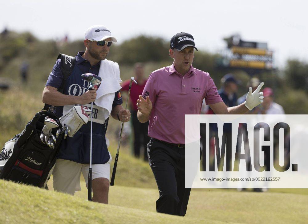Ian Poulter at the 146th Open Championship at Royal Birkdale Golf Club, Southport, England on July 22, 2017. LON2017072207 HUGOxPHILPOTT