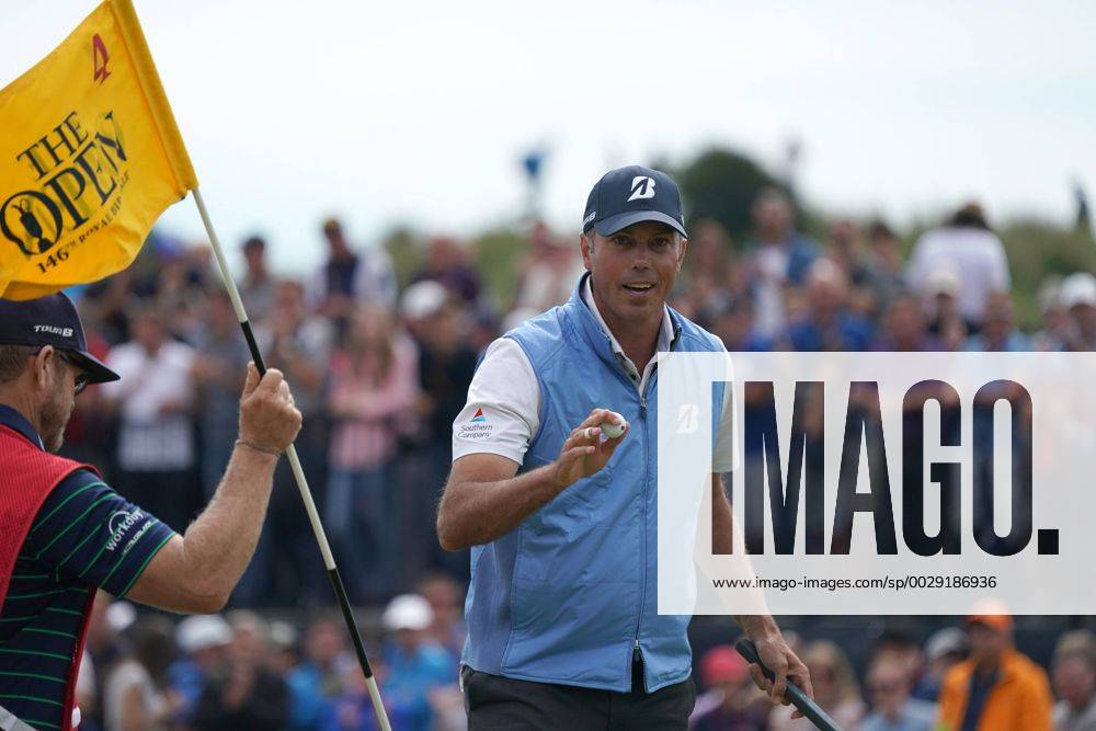 Matt Kucher (USA), JULY 23, 2017 - Golf : Matt Kucher of the United States acknowledges the crowd on the 4th hole during the final round of the 146th British Open Golf Championship at Royal Birkdale Golf Club in Southport, Merseyside, England. Noxthirdxpartyxsales (waha021148)