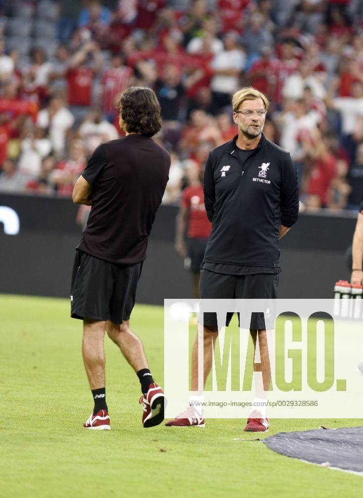 Jürgen Klopp Trainer des FC Liverpool beim Audi Cup Spiel FC Bayern München gegen FC Liverpool am 1.8.2017 in München Jürgen Klopp Trainer des FC Liverpool beim Audi Cup Spiel FC Bayern München gegen FC Liverpool am 1.8.2017 in München