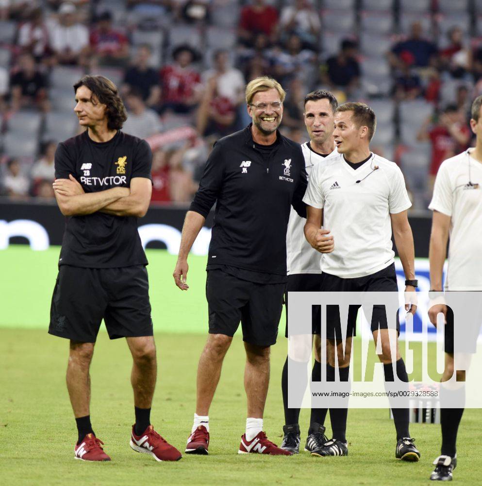 Jürgen Klopp Trainer des FC Liverpool beim Audi Cup Spiel FC Bayern München gegen FC Liverpool am 1.8.2017 in München Jürgen Klopp Trainer des FC Liverpool beim Audi Cup Spiel FC Bayern München gegen FC Liverpool am 1.8.2017 in München