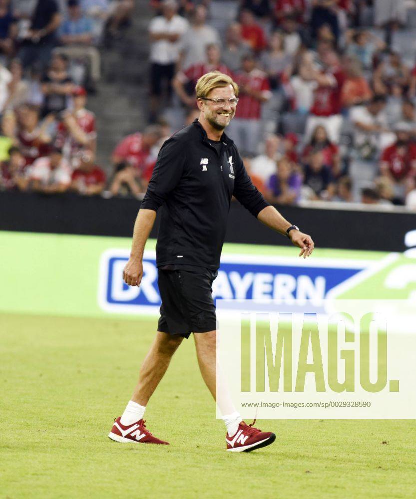 Jürgen Klopp Trainer des FC Liverpool beim Audi Cup Spiel FC Bayern München gegen FC Liverpool am 1.8.2017 in München Jürgen Klopp Trainer des FC Liverpool beim Audi Cup Spiel FC Bayern München gegen FC Liverpool am 1.8.2017 in München