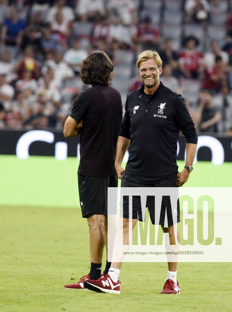 Jürgen Klopp Trainer des FC Liverpool beim Audi Cup Spiel FC Bayern München gegen FC Liverpool am 1.8.2017 in München Jürgen Klopp Trainer des FC Liverpool beim Audi Cup Spiel FC Bayern München gegen FC Liverpool am 1.8.2017 in München