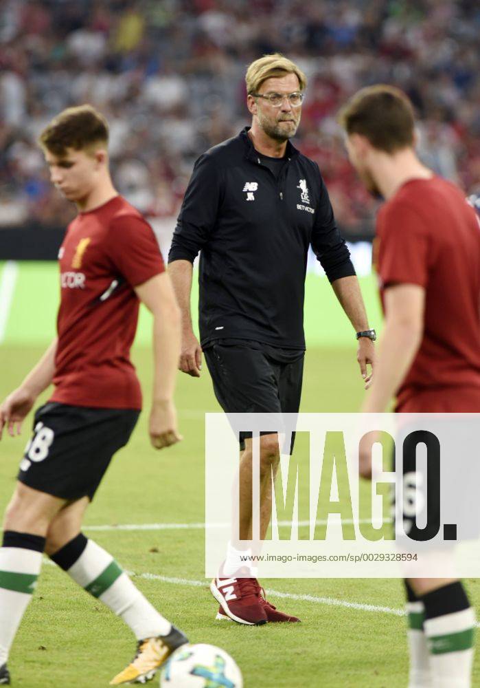 Jürgen Klopp Trainer des FC Liverpool beim Audi Cup Spiel FC Bayern München gegen FC Liverpool am 1.8.2017 in München Jürgen Klopp Trainer des FC Liverpool beim Audi Cup Spiel FC Bayern München gegen FC Liverpool am 1.8.2017 in München