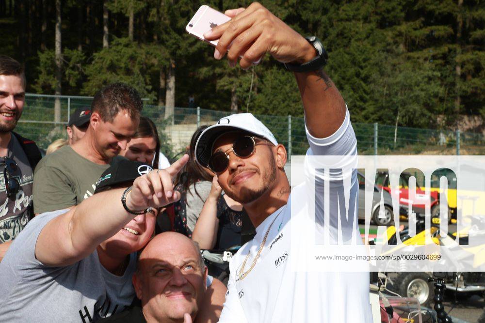 Lewis Hamilton (GBR) Mercedes AMG F1 W08 Belgian Grand Prix, Spa-Francorchamps 24 - 27 August 2017 24.08.2017 - Lewis Hamilton (GBR) Mercedes AMG F1 W08