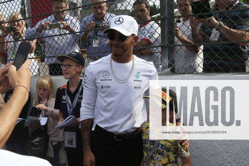 Lewis Hamilton (GBR) Mercedes AMG F1 W08 Belgian Grand Prix, Spa-Francorchamps 24 - 27 August 2017 24.08.2017 - Lewis Hamilton (GBR) Mercedes AMG F1 W08