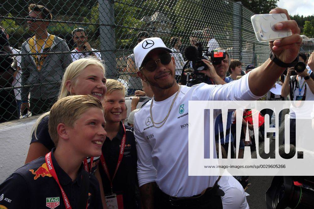 Lewis Hamilton (GBR) Mercedes AMG F1 W08 Belgian Grand Prix, Spa-Francorchamps 24 - 27 August 2017 24.08.2017 - Lewis Hamilton (GBR) Mercedes AMG F1 W08