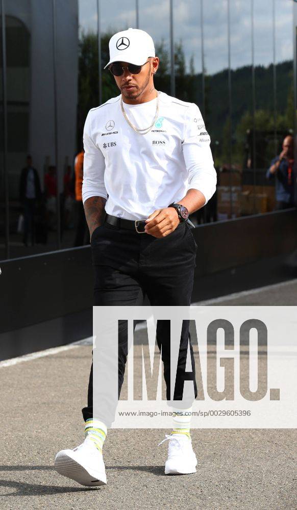 Lewis Hamilton (GBR) Mercedes AMG F1 W08 Belgian Grand Prix, Spa-Francorchamps 24 - 27 August 2017 24.08.2017 - Lewis Hamilton (GBR) Mercedes AMG F1 W08