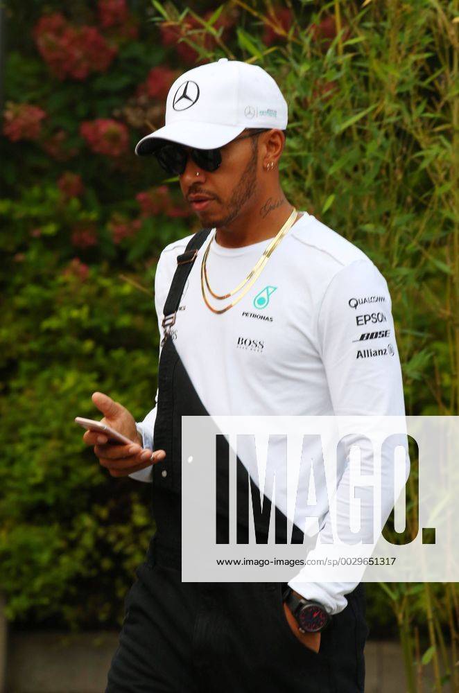 Lewis Hamilton (GBR) Mercedes AMG F1 W08 Belgian Grand Prix, Spa-Francorchamps 24 - 27 August 2017 27.08.2017 - Lewis Hamilton (GBR) Mercedes AMG F1 W08