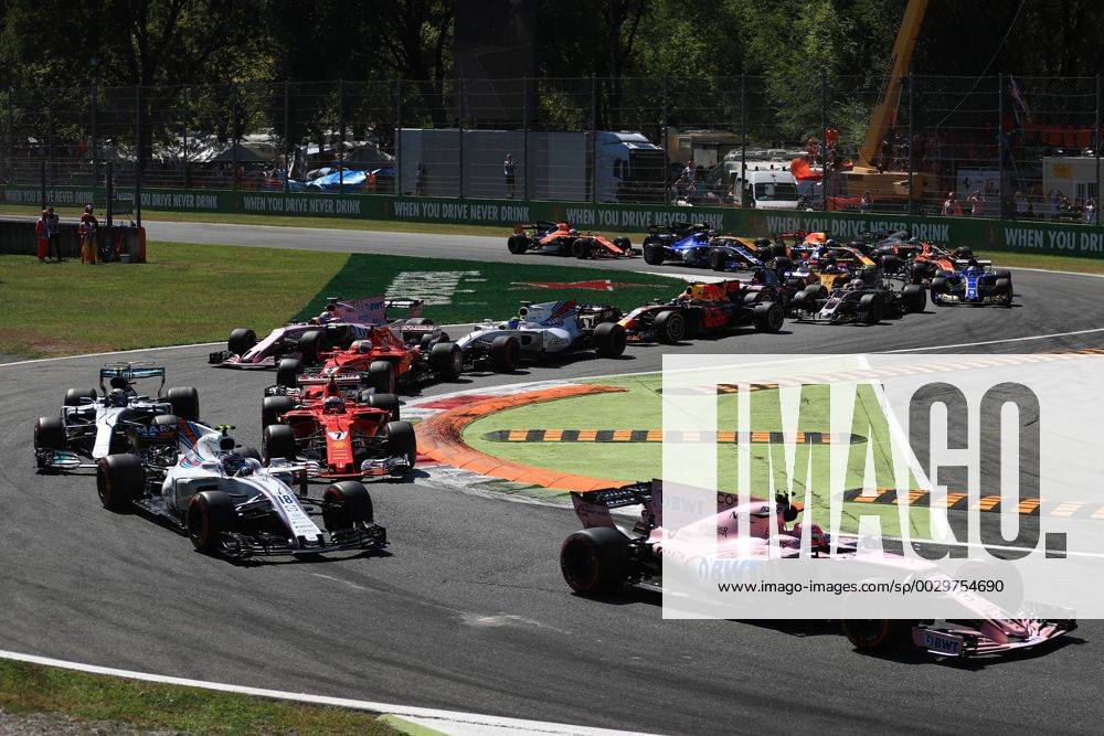 3rd September 2017, Autodromo Nazionale Monza, Monza; Italian Grand Prix, Race Day; Esteban Ocon - Sahara Force India VJM10 xOctanex ActionPlus11925438