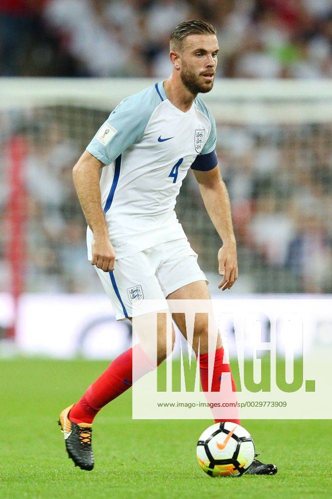 England s Jordan Henderson during the World Cup Qualifying - European - Group F match at Wembley Stadium, London. Picture date 4th September 2017. Picture credit should read: Charlie Forgham-Bailey Sportimage .