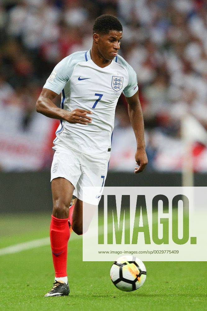 EnglandÕs Marcus Rashford during the World Cup Qualifying - European - Group F match at Wembley Stadium, London. Picture date 4th September 2017. Picture credit should read: Charlie Forgham-Bailey Sportimage .