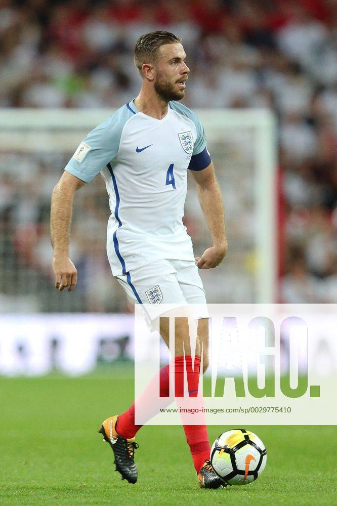 England s Jordan Henderson during the World Cup Qualifying - European - Group F match at Wembley Stadium, London. Picture date 4th September 2017. Picture credit should read: Charlie Forgham-Bailey Sportimage .