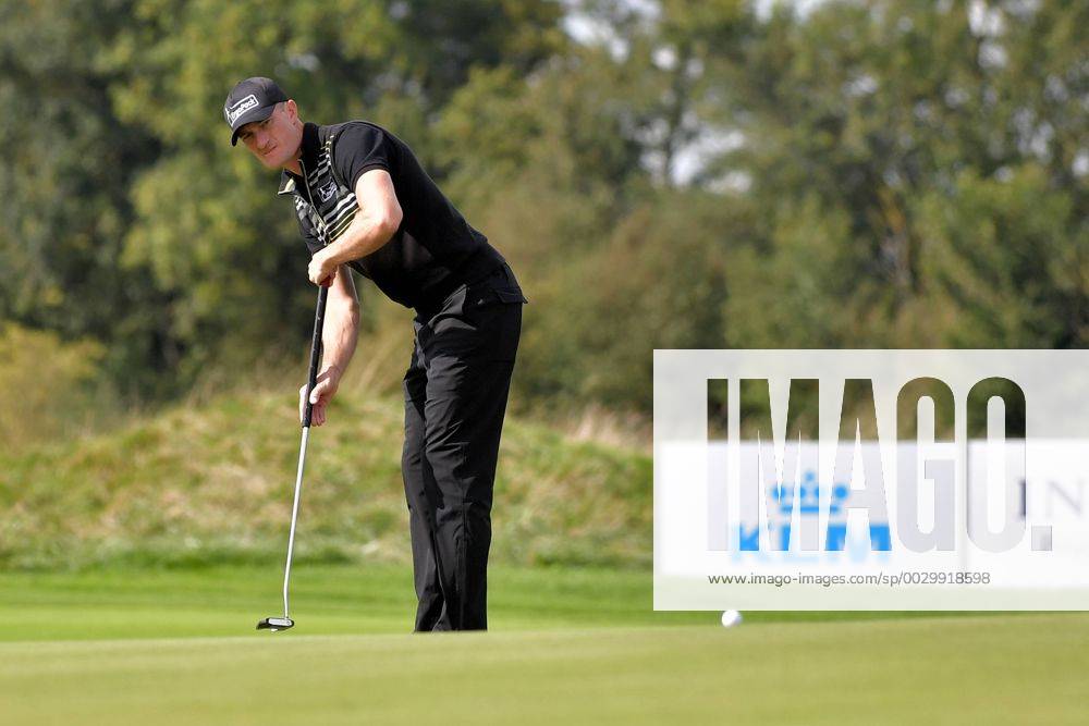GOLF:KLM OPEN:SPIJK KLM Open tweede dag Sebastian Heisele GER aan het putten Foto: Henk Seppen Imagesx xSoenarxChamidxsportfotografiexIVx 8752439