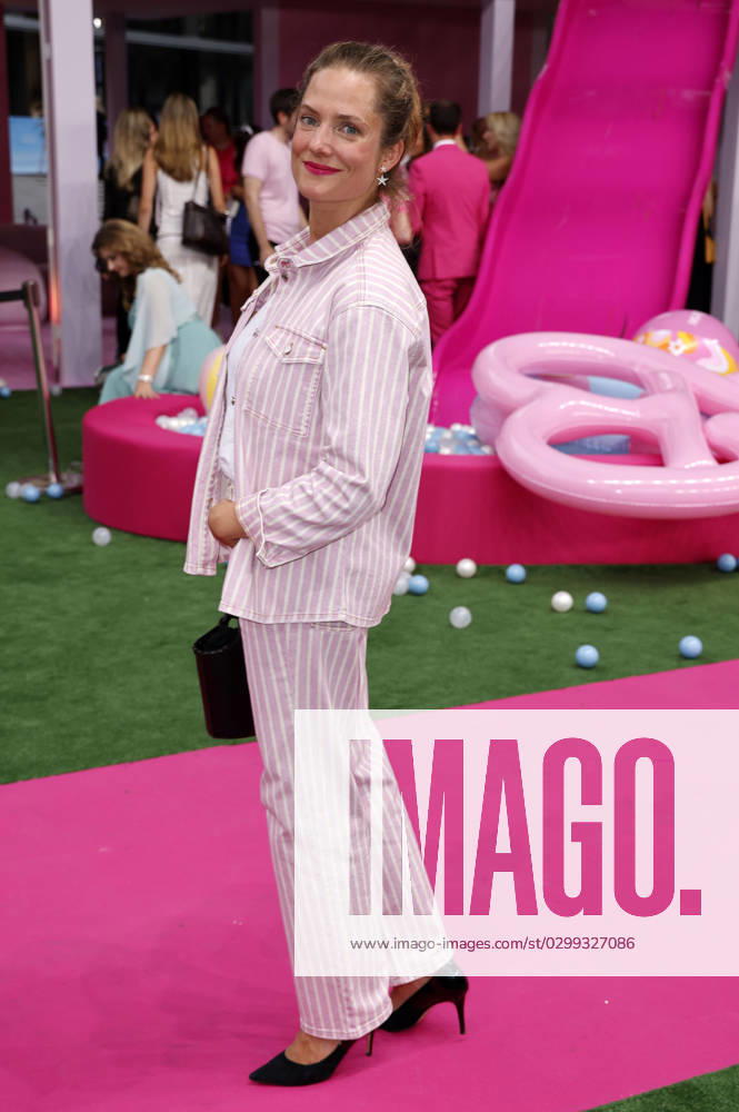 Marie Burchard bei der Deutschlandpremiere des Kinofilms Barbie im Theater am Potsdamer Platz. Berlin