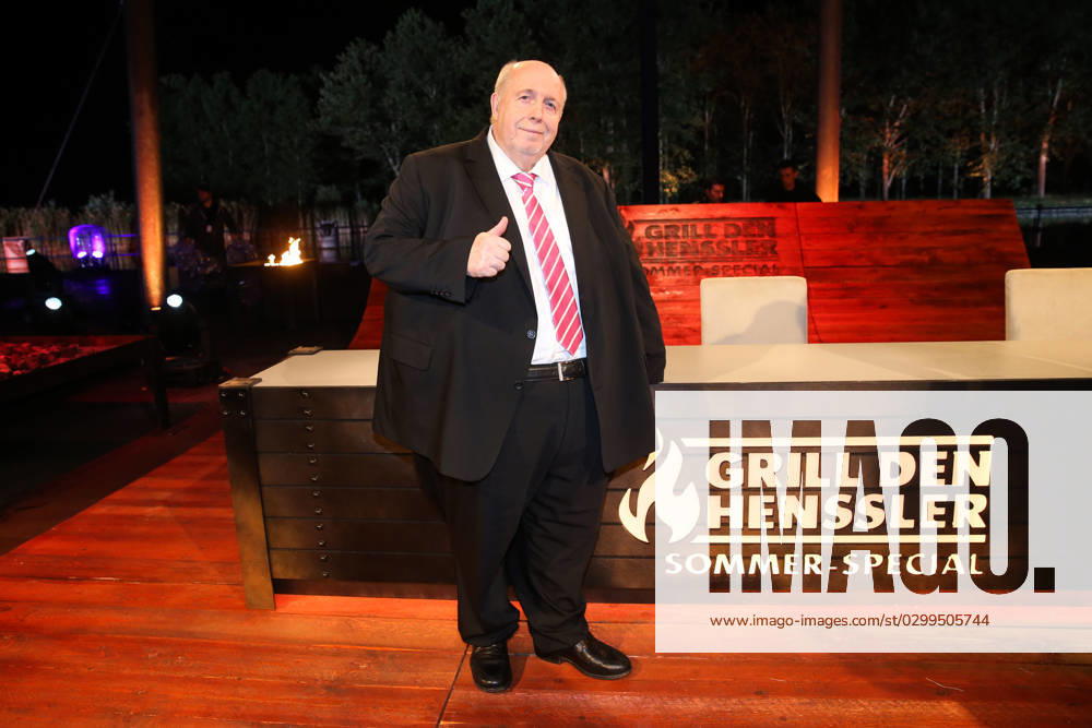 Juror Reiner Calmund (buergerl.,Reinhold Calmund,GER) - VOX TV Aufzeichnung Grill den Henssler Sommer Special von der Seebuehne im Elbauenpark in Magdeburg - Fotografiert am 17.06.2016-Sendetermin 24.07.2016