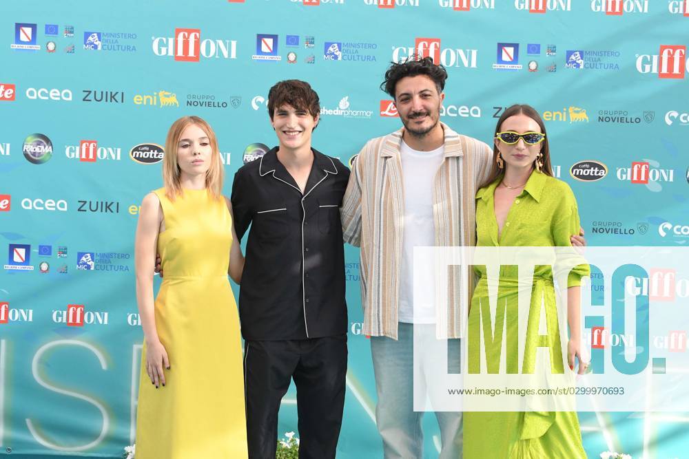 Giffoni Vallepiana Giffoni Film Festival 2023 Noi Light Years , In the photo: Carolina Sala Rocco Fasano Tiziano Russo Layla Al Habash