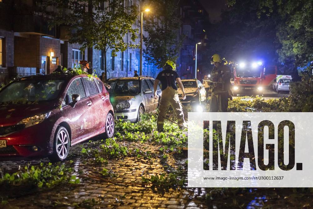 Unwetter, Sturm und umgeknickte Bäume: Orkan in Berlin, Das Unwetter hat in Berlin für einen starken Anstieg an Einsätzen der Berliner Feuerwehr gesorgt: Über 400 Einsätze am Montagabend. Umgeknickte Bäume, überflutete Straßenzüge, vor allem der nördliche teil Berlins war von dem Unwetter betroffen. Die Berliner Feuerwehr rief den Ausnahmezustand Wetter aus. Alle Freiwilligen Feuerwehren des Land Berlins wurden alarmiert und waren im Einsatz. Berlin Berlin Deutschland