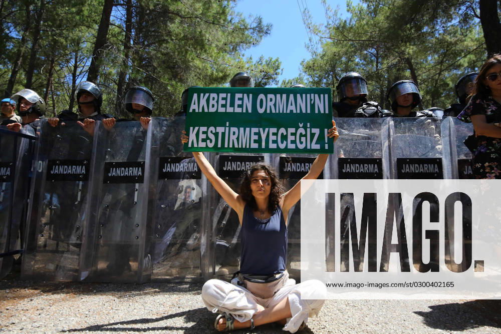 Thousands of trees in Akbelen Forest in southwestern Turkiye have been destroyed since Monday to expand a coal mine nearby as the tension between activists and the gendarmerie forces continues to fluctuat..