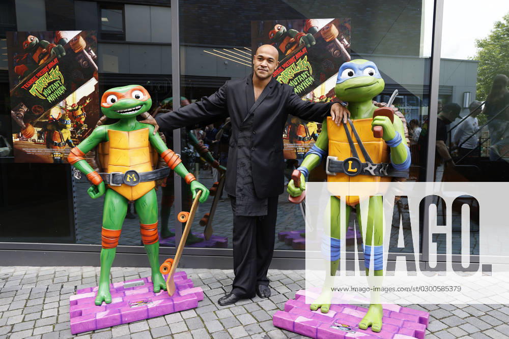 Malick Bauer beim Teenage Mutant Ninja Turtles: Mutant Mayem Special Screening am 30.07.2023 in Berlin Teenage Mutant Ninja Turtles Screening in Berlin