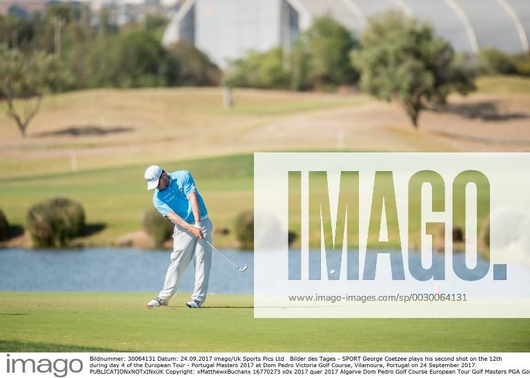 - SPORT George Coetzee plays his second shot on the 12th during day 4 of the European Tour - Portugal Masters 2017 at Dom Pedro Victoria Golf Course, Vilamoura, Portugal on 24 September 2017.