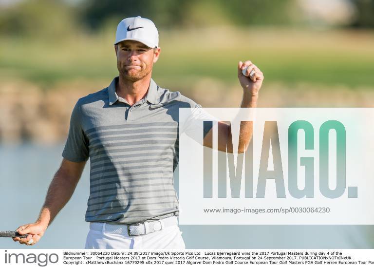 Lucas Bjerregaard wins the 2017 Portugal Masters during day 4 of the European Tour - Portugal Masters 2017 at Dom Pedro Victoria Golf Course, Vilamoura, Portugal on 24 September 2017.