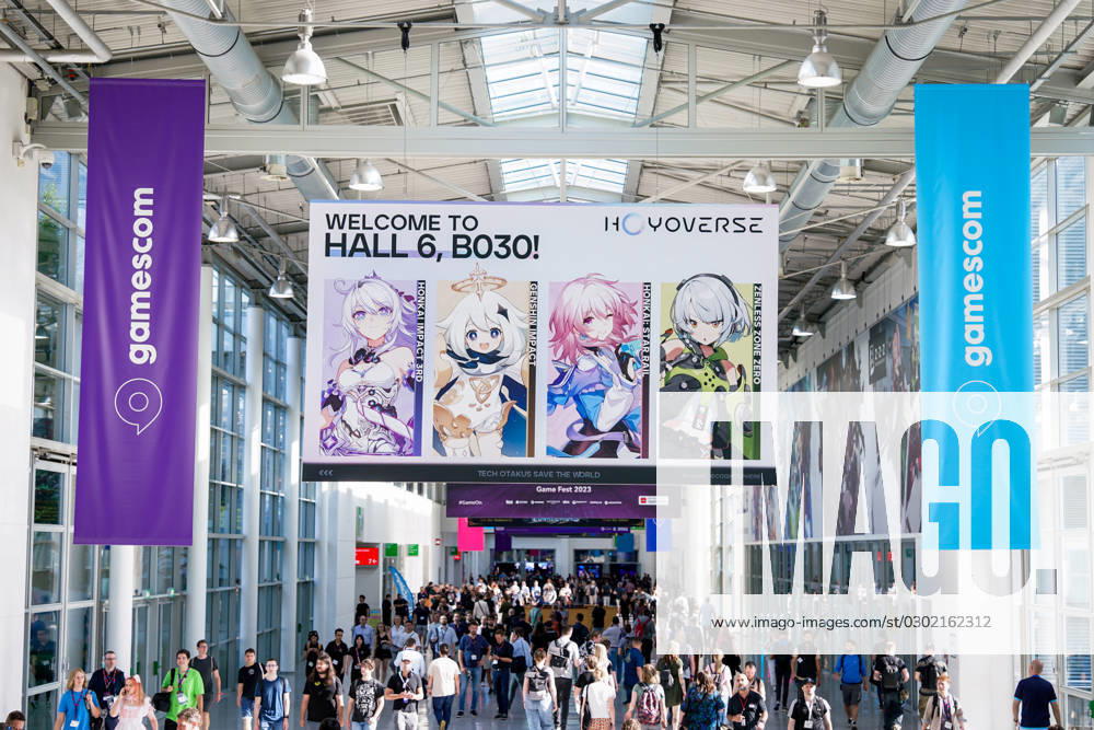 KW34 Eroeffnungstag der Gamescom in Koeln der weltweit groesste Messe fuer Computer- und Videospiele Impressionen vom Eroeffnungstag der Gamescom in Koeln der weltweit groesste Messe fuer Computer- und Videospiele, Koeln, 23.08.2023 Koeln Nordrhein-Westfalen Deutschland