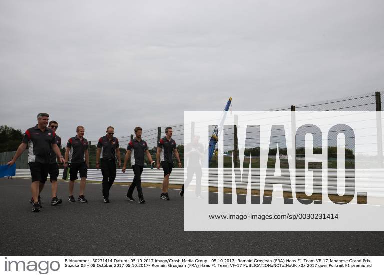 Romain Grosjean (FRA) Haas F1 Team VF-17 Japanese Grand Prix, Suzuka 05 - 08 October 2017 05.10.2017- Romain Grosjean (FRA) Haas F1 Team VF-17