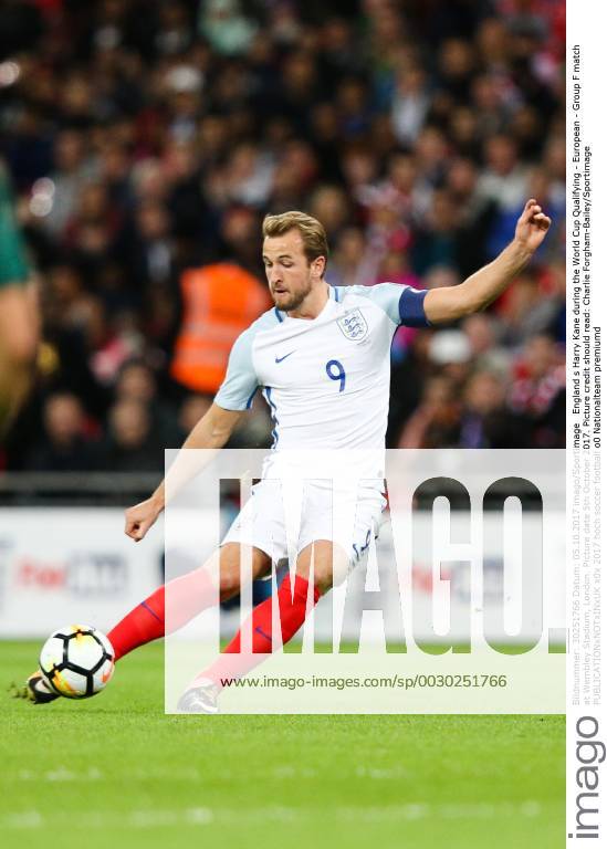 England s Harry Kane during the World Cup Qualifying - European - Group F match at Wembley Stadium, London. Picture date 5th October 2017. Picture credit should read: Charlie Forgham-Bailey Sportimage .