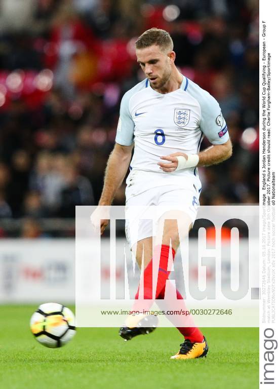 England s Jordan Henderson during the World Cup Qualifying - European - Group F match at Wembley Stadium, London. Picture date 5th October 2017. Picture credit should read: Charlie Forgham-Bailey Sportimage .