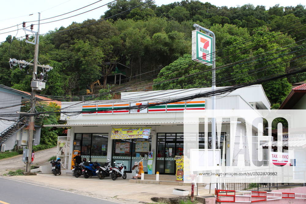 Thailand. Phuket. Thailand. Phuket. Cape Panwa, Ao Yong Long beach area. The situation in Thailand. Seven Eleven Grocery store. MaksimxKonstantinov