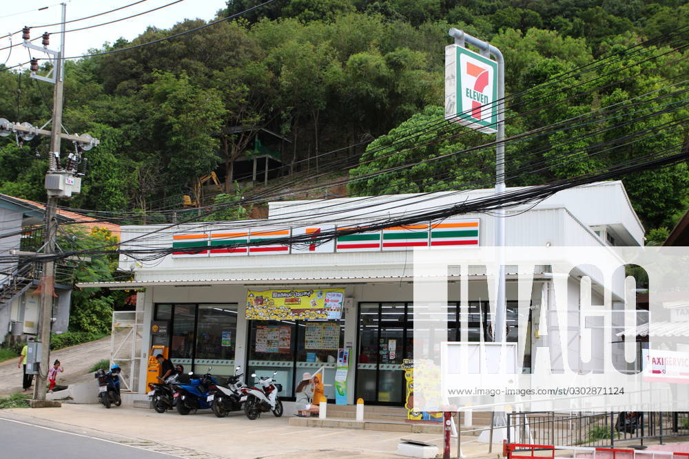 Thailand. Phuket. Thailand. Phuket. Cape Panwa, Ao Yong Long beach area. The situation in Thailand. Seven Eleven Grocery store. MaksimxKonstantinov