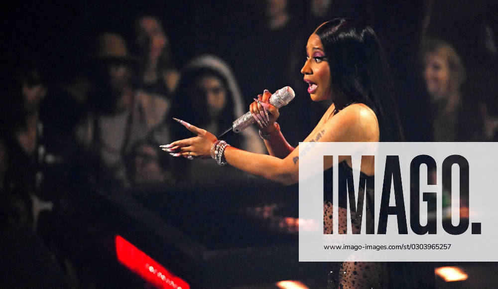 Nicki Minaj performs onstage during the 2023 MTV Video Music Awards at Prudential Center on September 12, 2023 in Newark, New Jersey. Photo: Jeremy Smith imageSPACE MediaPunch