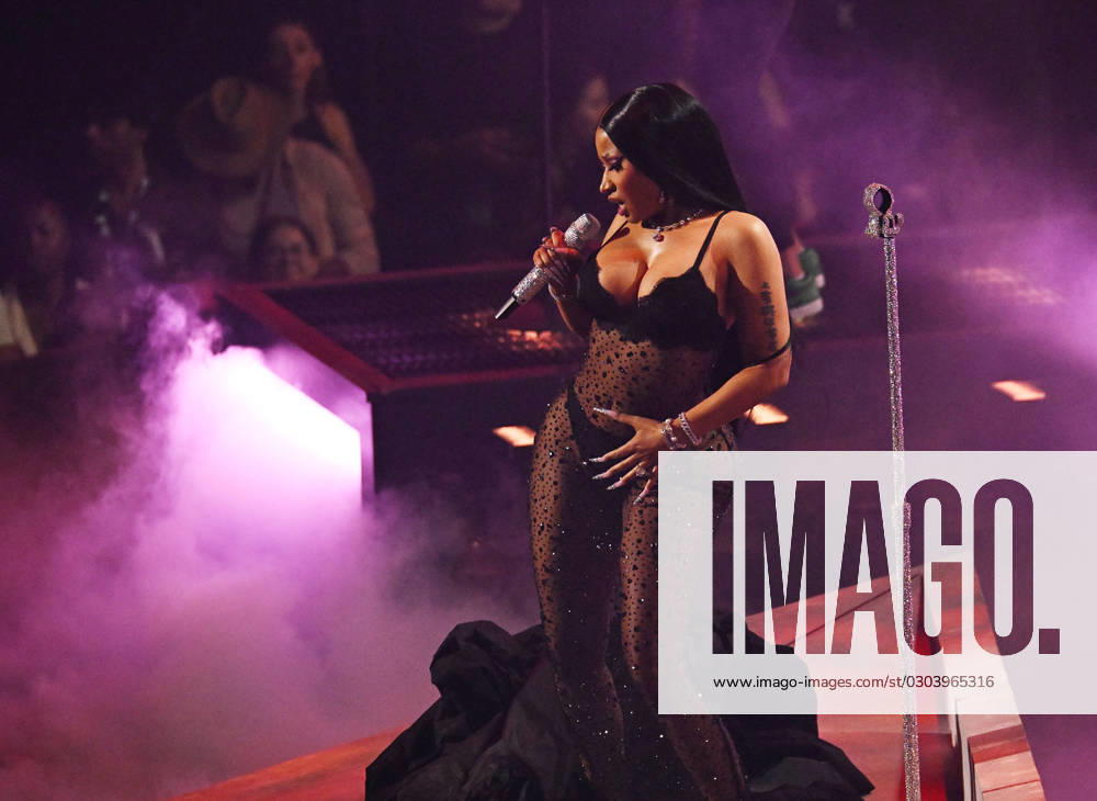 Nicki Minaj performs onstage during the 2023 MTV Video Music Awards at Prudential Center on September 12, 2023 in Newark, New Jersey. Photo: Jeremy Smith imageSPACE MediaPunch