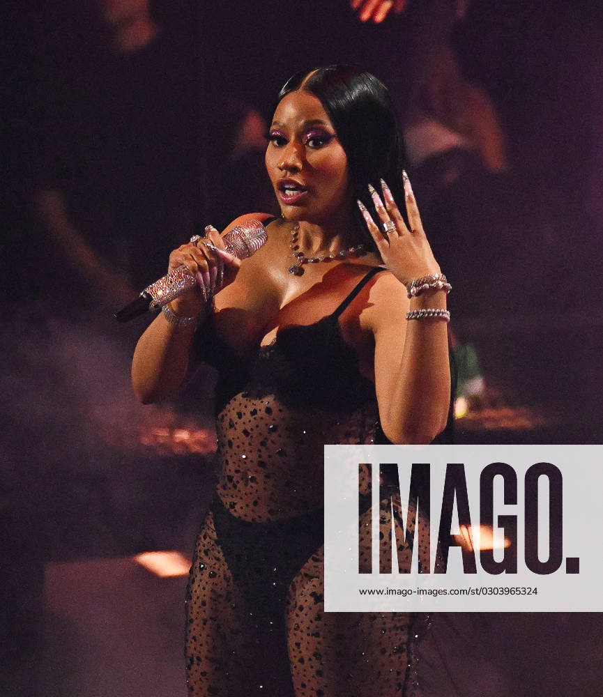Nicki Minaj performs onstage during the 2023 MTV Video Music Awards at Prudential Center on September 12, 2023 in Newark, New Jersey. Photo: Jeremy Smith imageSPACE MediaPunch